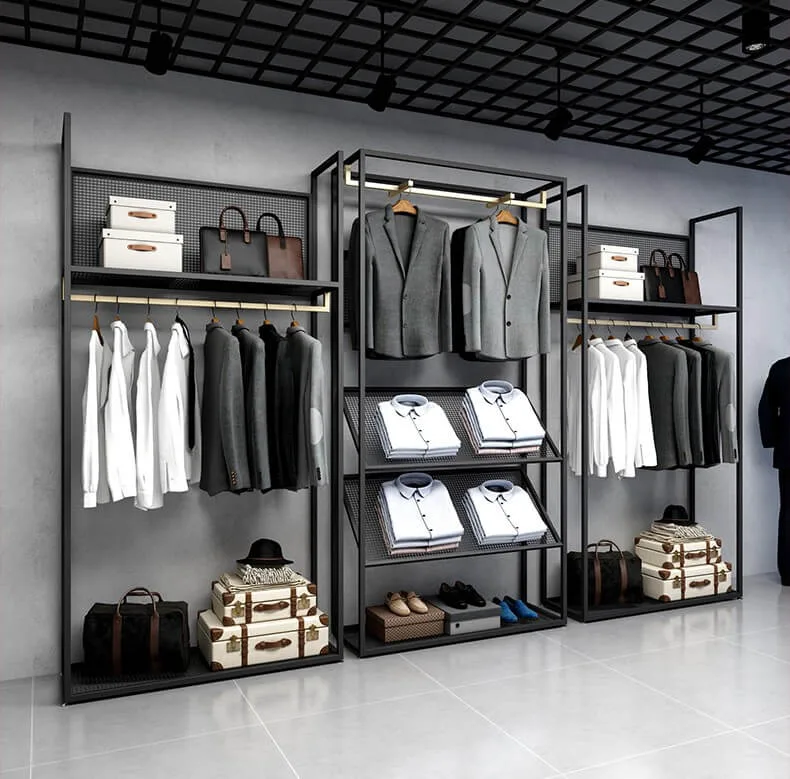 Retail Clothing Display Racks Stands For Garment Store – custom retail display image 64