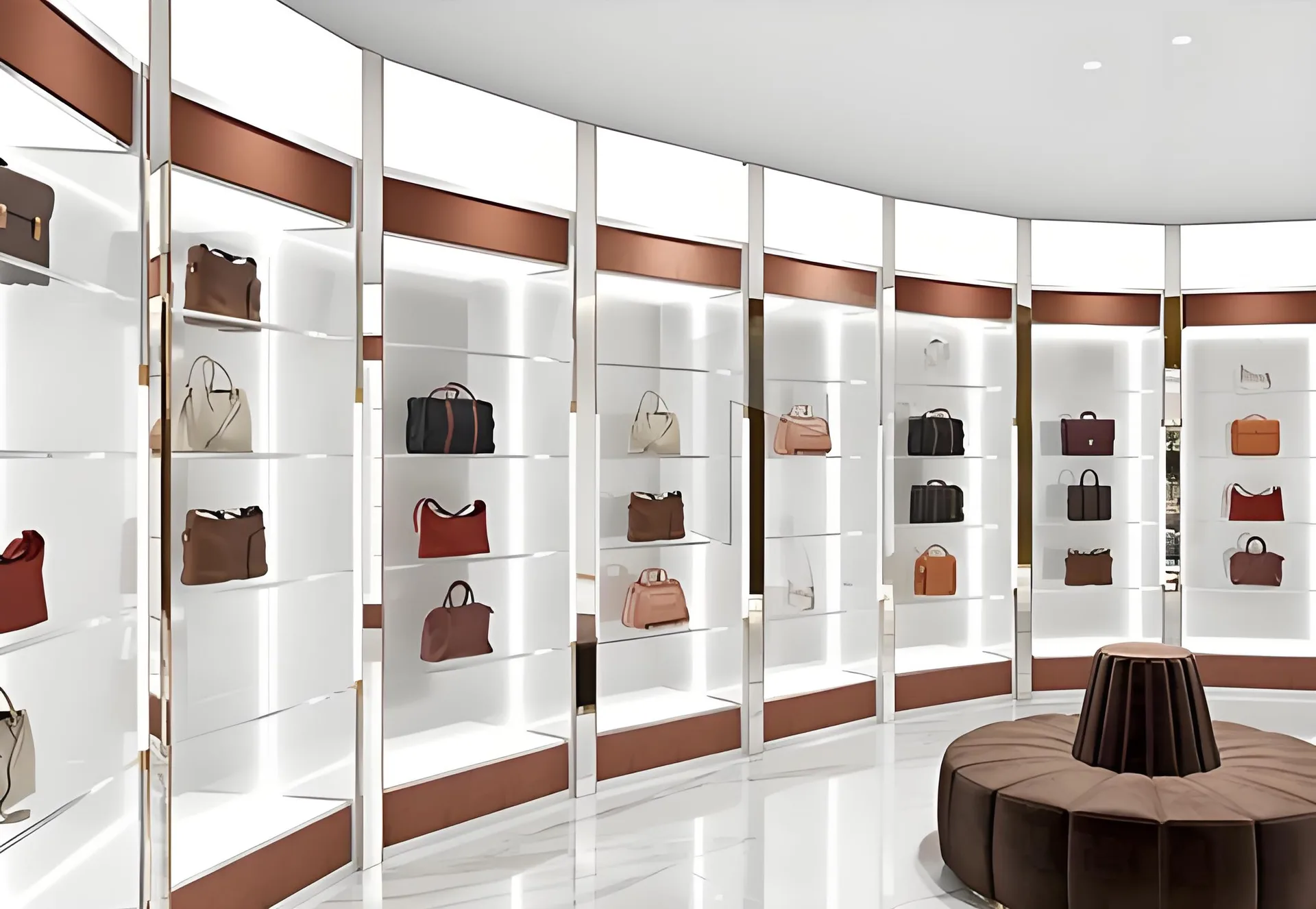 Handbag Store Design, Displays Store Fixtures – custom retail display image 17