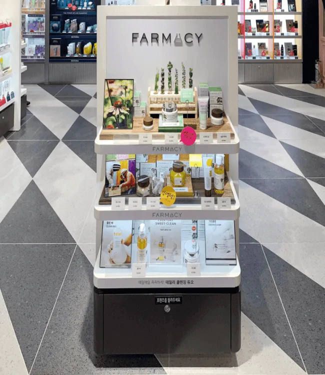 Cosmetic Display Shelf | Makeup Display Rack For Retail Store – custom retail display image 83