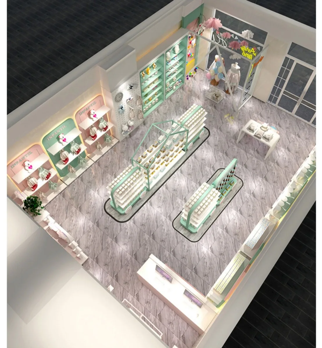 Retail Clothing Display Racks Stands For Garment Store – custom retail display image 30