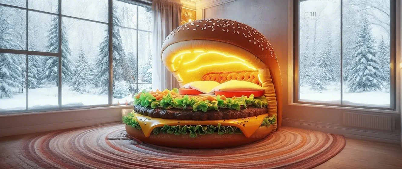 Giant Fiberglass Hamburger Props Statues For Sale – custom retail display image 44