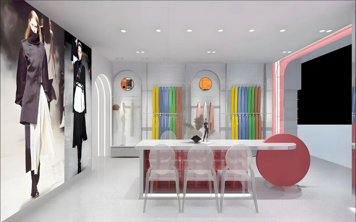 Women s Clothing Store Design | Fashion Shop Fittings – High-end Women Clothing Shop Design Ideas Benson Display Manufacture 