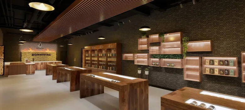 Smoke accessories shop display Tobacco Pipes Accessories Store Fixtures | Custom Design – custom retail display image 6