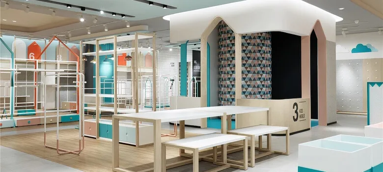 baby clothing shop design Baby Shop Design, Displays Fittings – custom retail display image 11