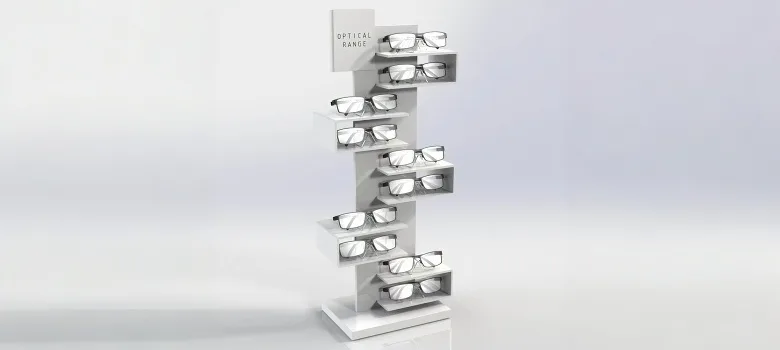 Countertop Eyeglass Displays | Free Standing Rotating – custom retail display image 5