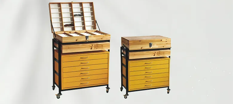 Eyewear Storage Cabinets | Multi-drawer Pull-Out – custom retail display image 5