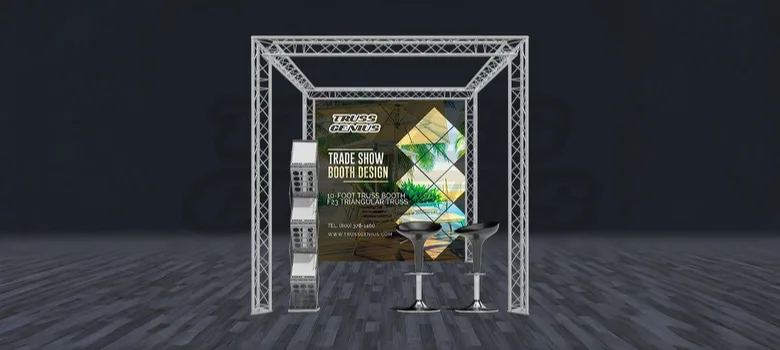 Aluminum Truss Displays For Stage Trade Show – custom retail display image 4