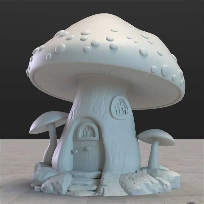 Mushrooms Toadstools Statues for Sale | FRP Garden Decor – custom retail display image 11