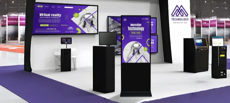 Digital Displays Signages for Events Trade Shows – custom retail display image 4