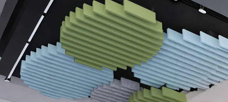 Fiberglass Ceiling | Dynamic, Curved, Hexagon, Round, Unique More – custom retail display image 4