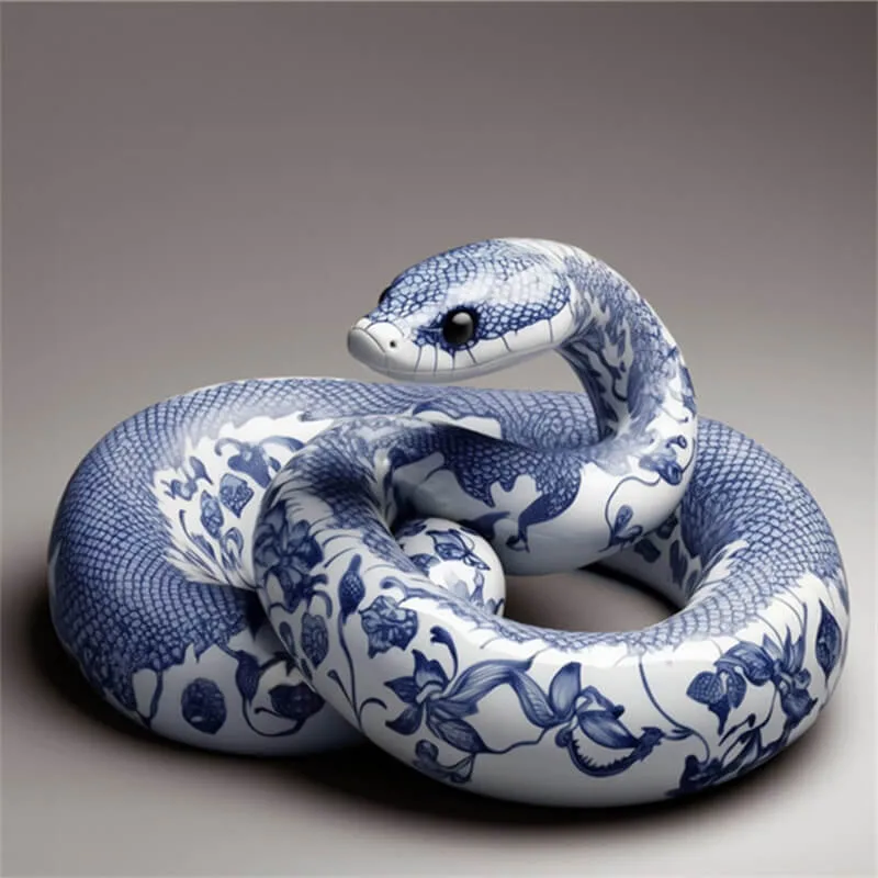 Snake Sculptures Statues | Bronze Art – custom retail display image 15