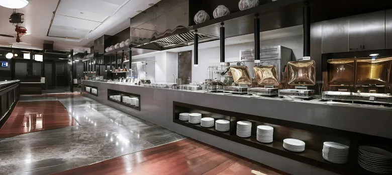 Buffet Counter Buffet Counter | Hotel Banquet Counter For Sale – custom retail display image 10