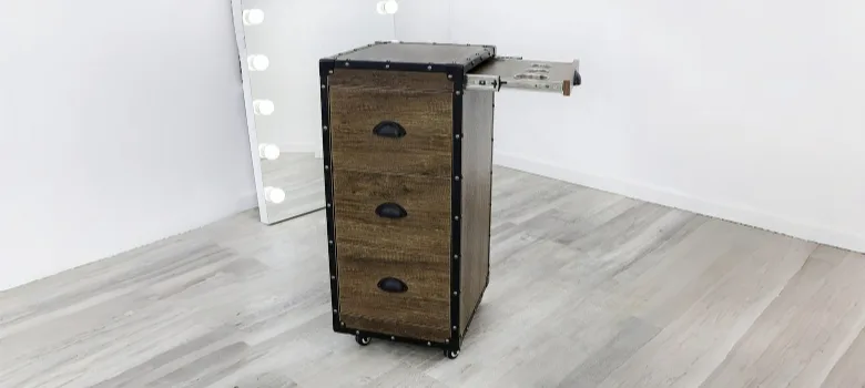 Beauty Hair Salon Trolley Cart – custom retail display image 4