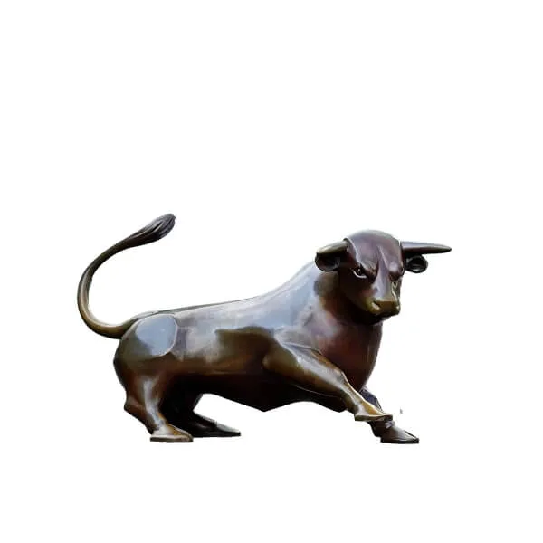 Farm Animal Statues Sculptures | Life Size Outdoor – Bull Statues image 4