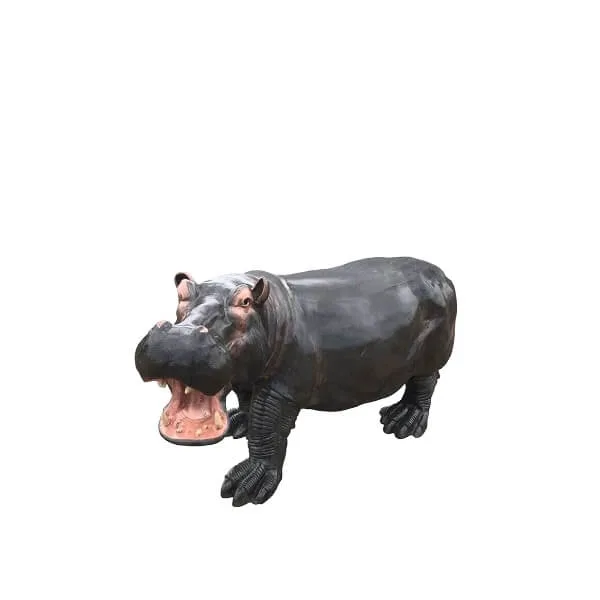 Sea Creature Statues Marine Life Sculptures – Hippo Statues image 4
