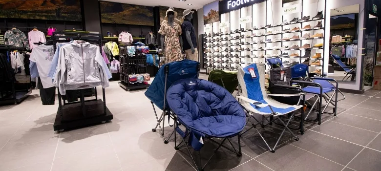 Outdoor Clothing Gear Shop Display, Design Fixtures – custom retail display image 5