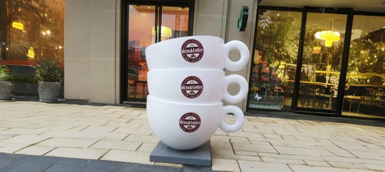 Custom Giant Coffee Cup Props For Sale – custom retail display image 34