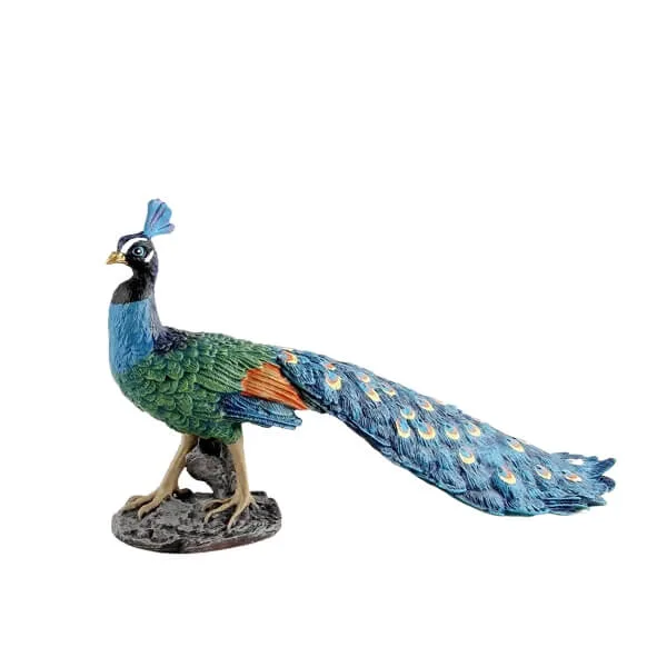 Birds Statues For Sale | Owl, Eagles, Pelican, Heron, Peacock More – Peacock Statue image 10
