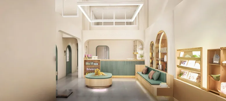 Veterinary Clinic Design, Furniture Construction – custom retail display image 9