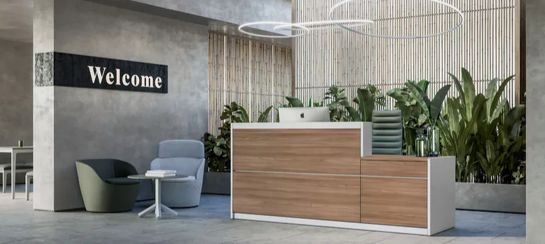 Office Fixtures | Reception Furniture, Displays Pods – custom retail display image 2