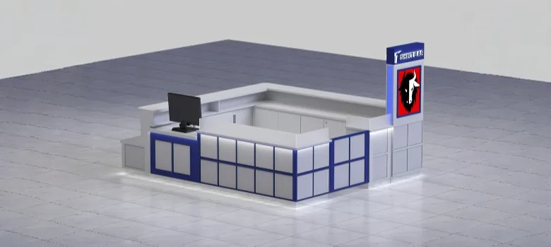 T-shirt Kiosk – custom retail display image 4