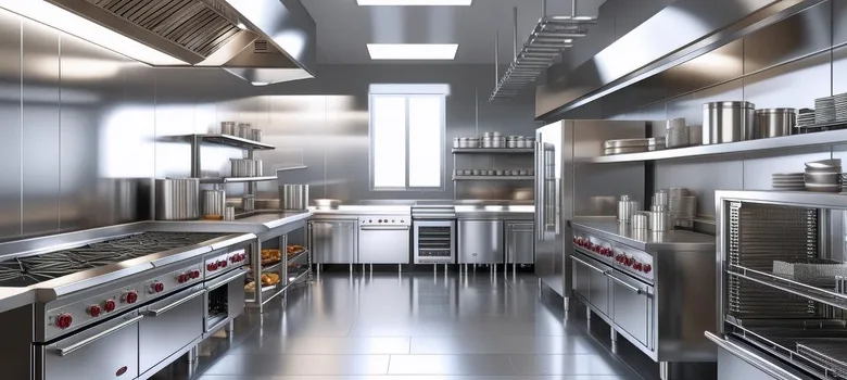 Stainless Steel Commercial Kitchen Cabinets For Sale | Benson Display – custom retail display image 10