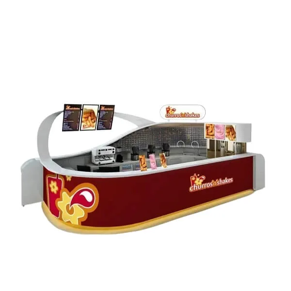 Food Kiosk | Mall Snack Food Stall For Sale – churros kiosk image 15