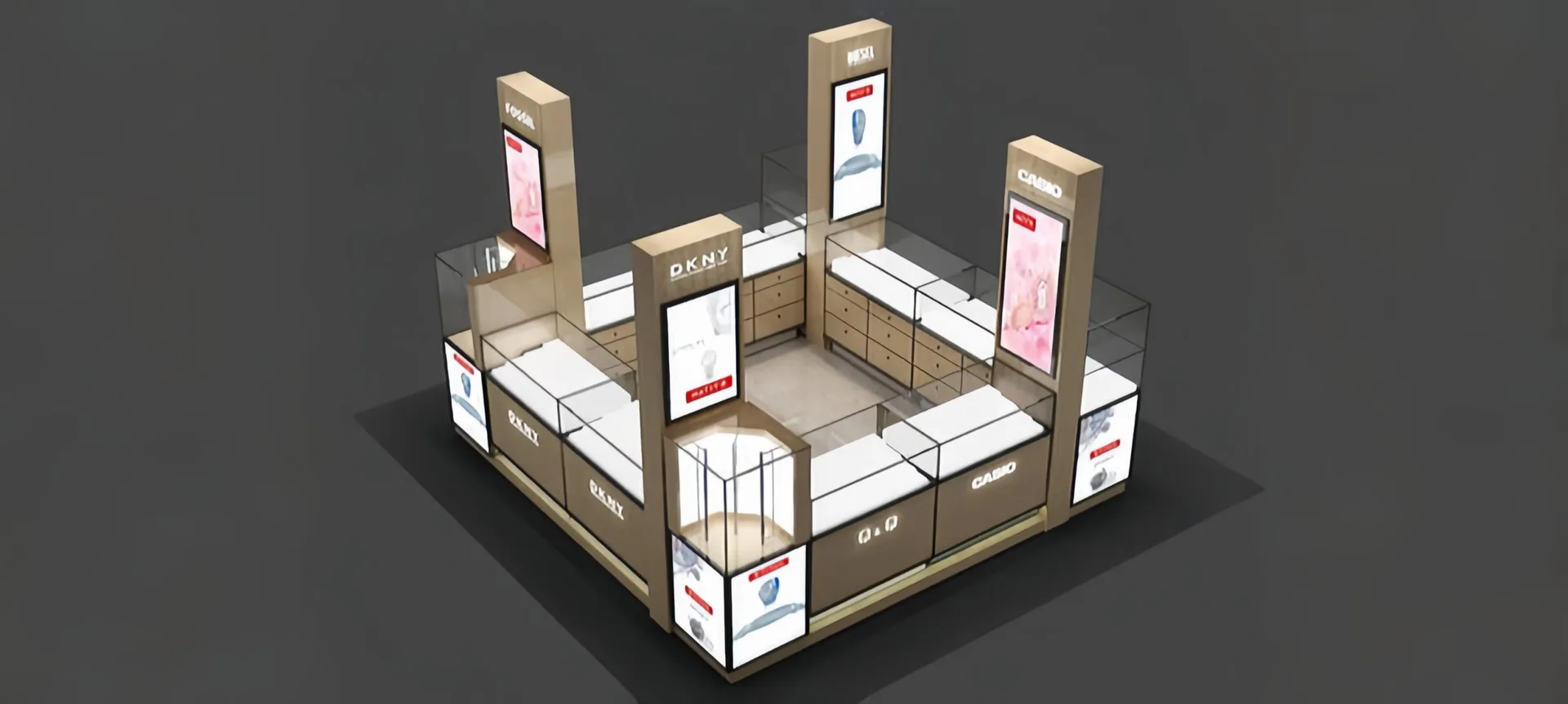 Watch Kiosk – custom retail display image 6