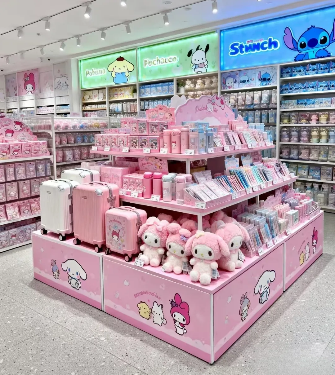 Custom Playful Island Rack – Multi-Tier Shelf for Anime & Character Goods