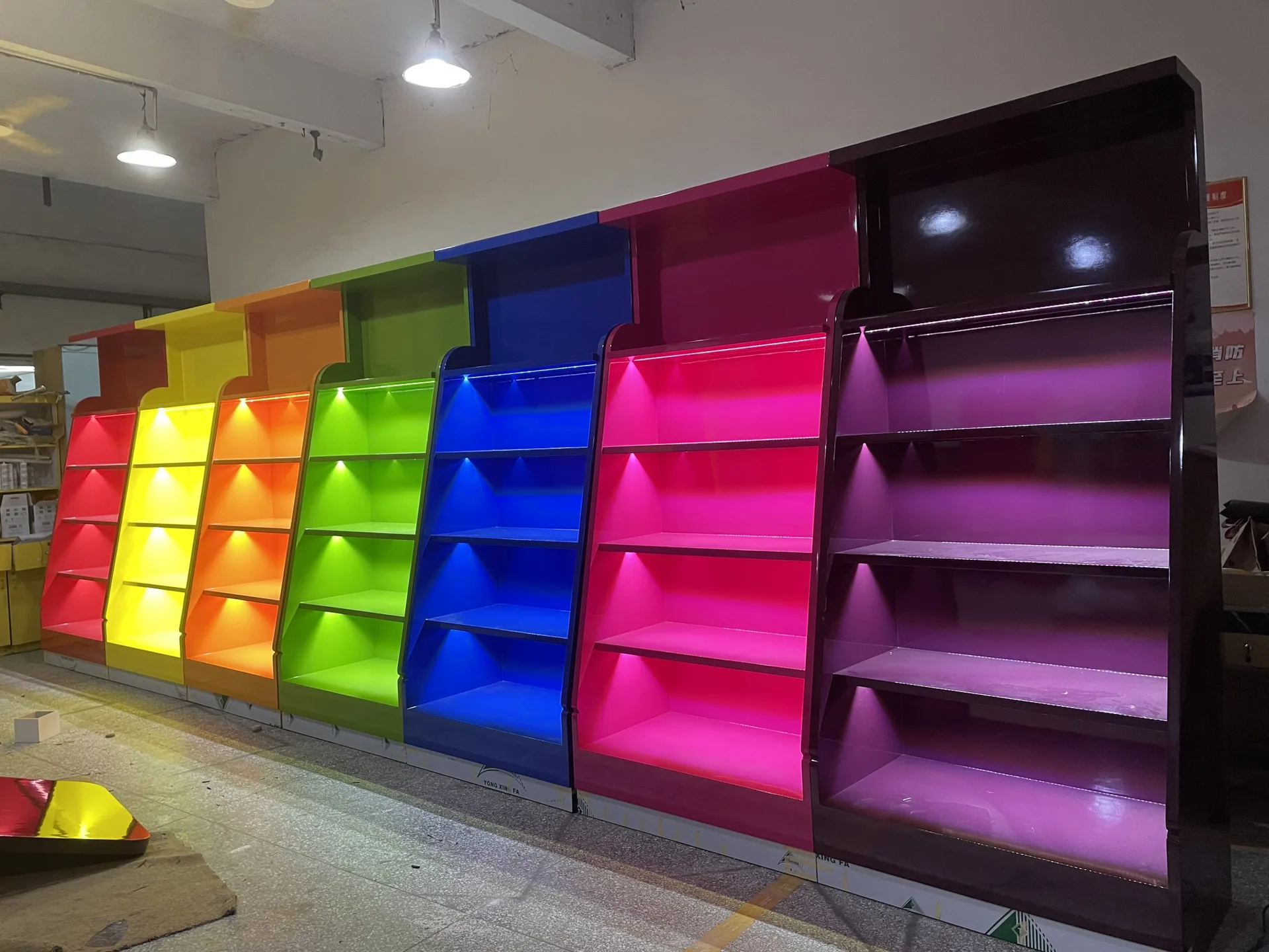 Candy Display Cabinet | Candy Wall Display – custom retail display image 6