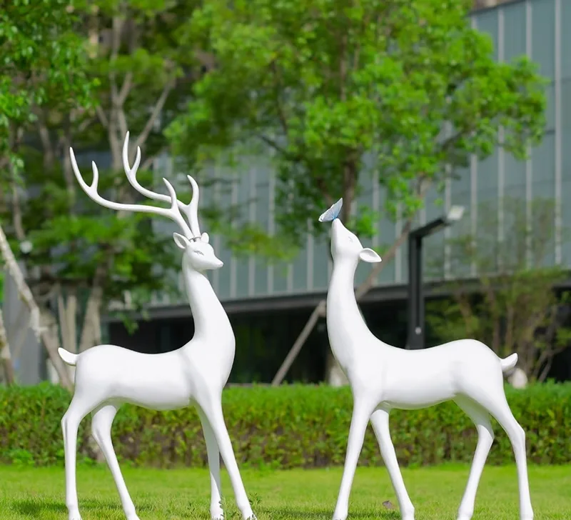 Life Size Deer Elk Sculptures For Sale | Fiberglass – custom retail display image 10