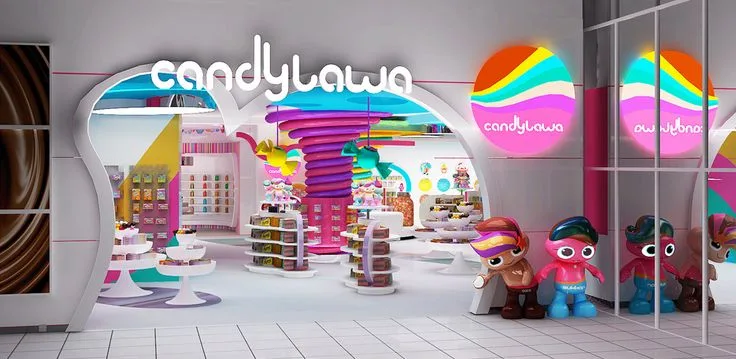 Candy Store Design, Displays Decorations – custom retail display image 3