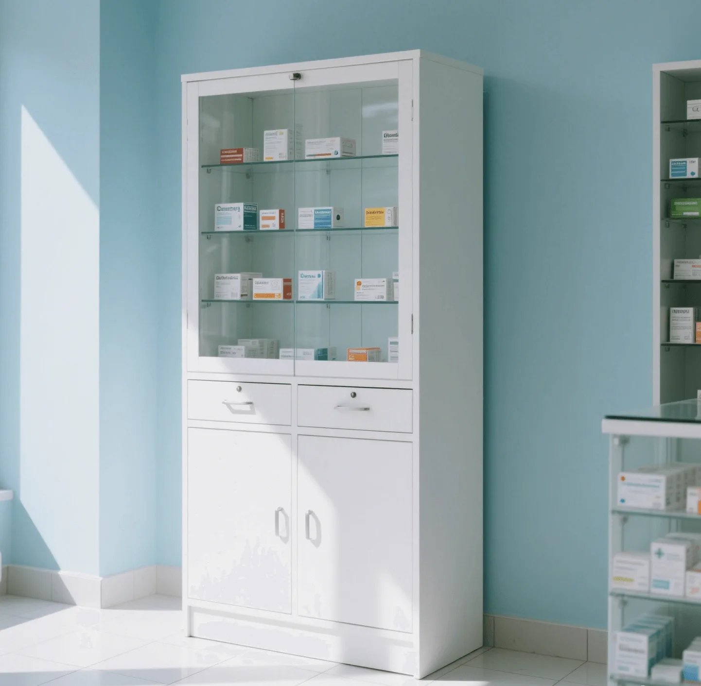 Pharmacy Apothecary Cabinets For Sale | Modern Vintage – custom retail display image 21