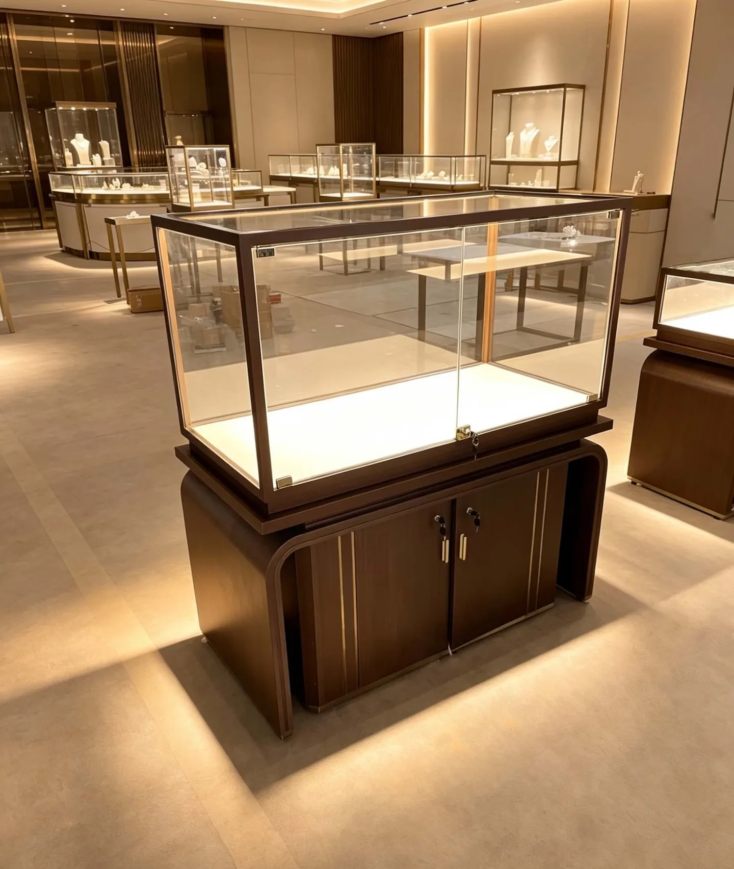 Glass Display Cabinets For Sale – custom retail display image 30