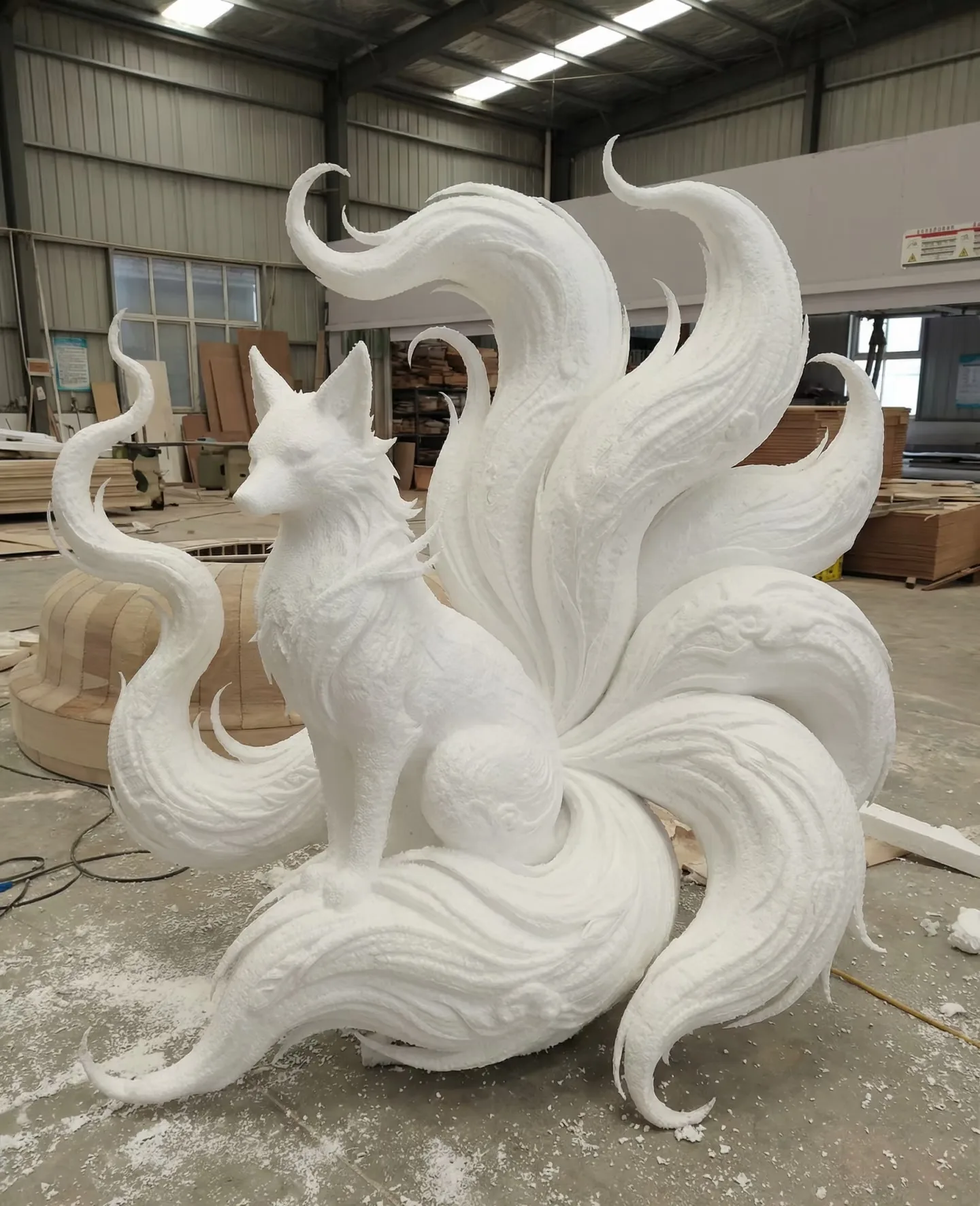 Fox Sculptures, Statues Figurines For Sale | Garden Decor – custom retail display image 11