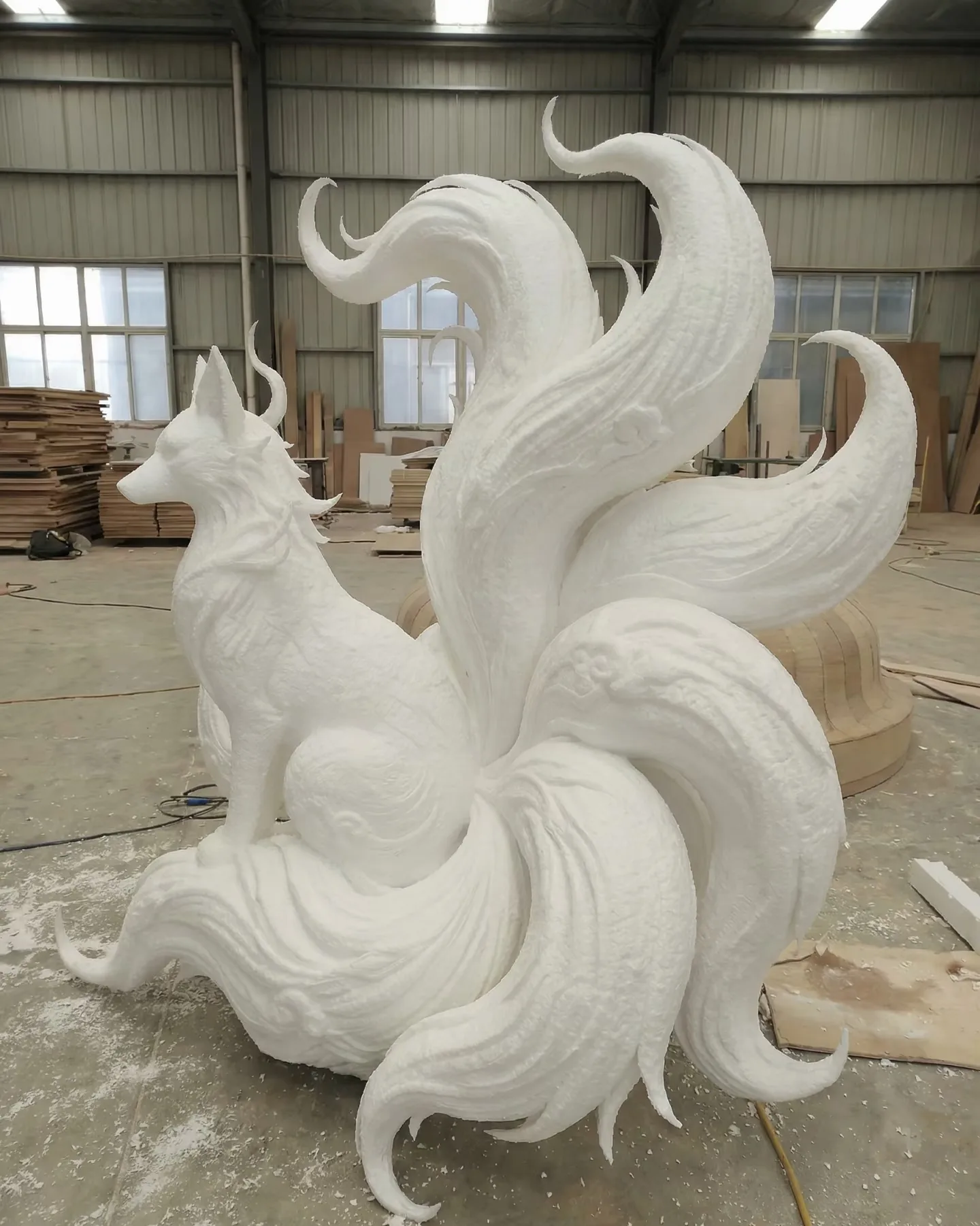Fox Sculptures, Statues Figurines For Sale | Garden Decor – custom retail display image 10