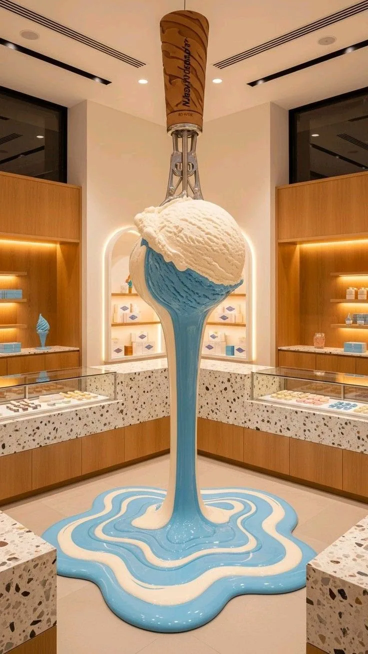 Gaint Ice Cream Props Statues | Fiberglass – custom retail display image 10
