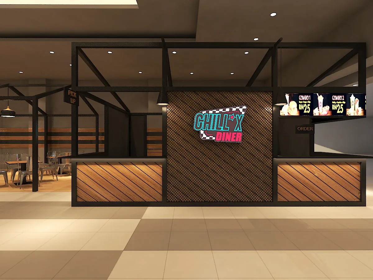 Build Your Industrial Fast Food Kiosk