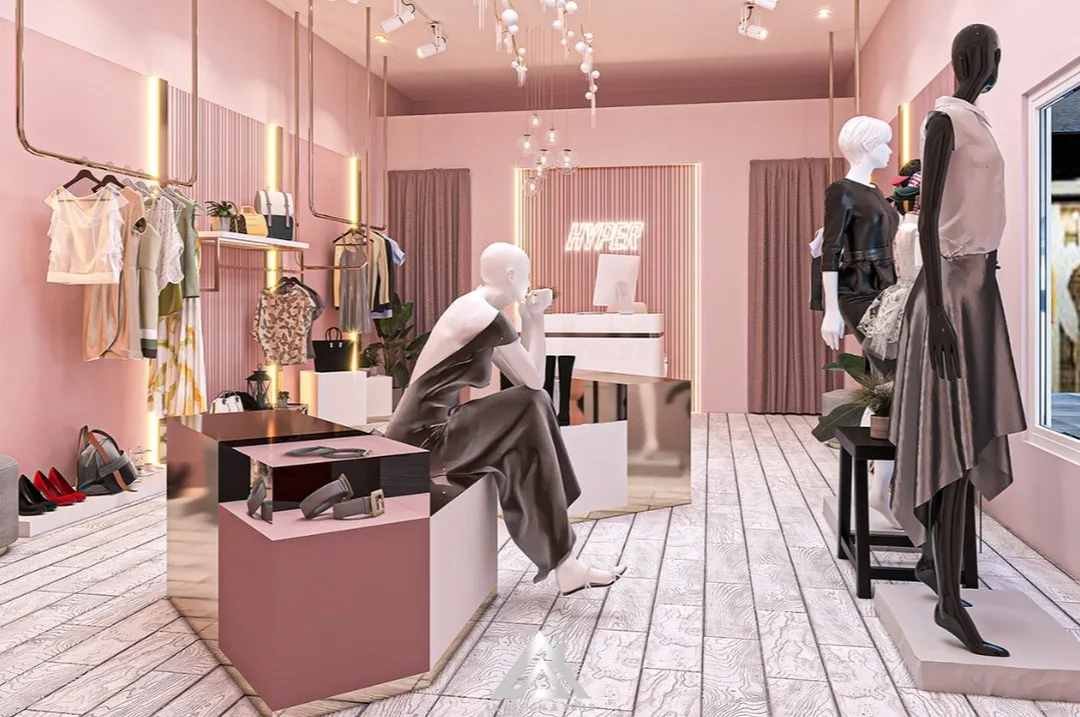Women s Clothing Store Design | Fashion Shop Fittings – High-end Women Clothing Shop Design Ideas Benson Display Manufacture 