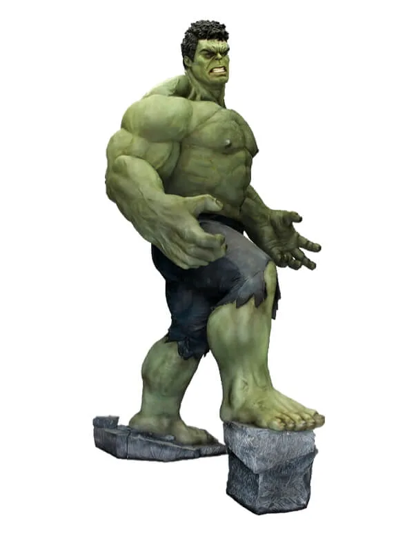 Life Size Marvel Superhero Statues Figurines For Sale – Hulk image 4