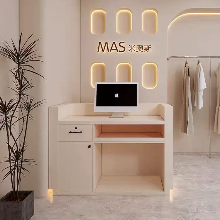 Small Reception Desks – custom retail display image 5