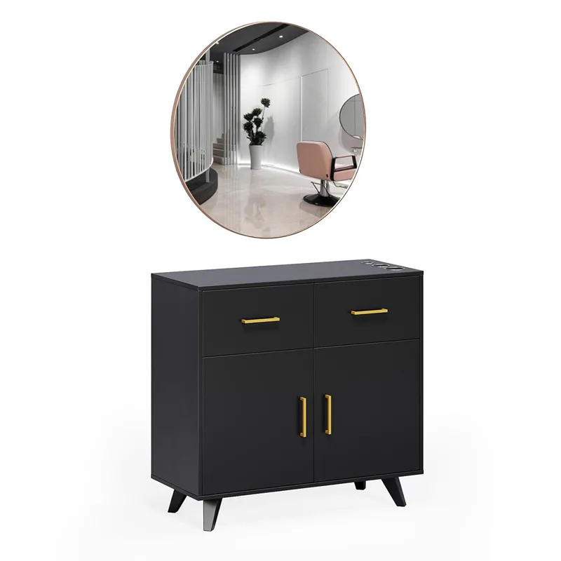 Wall Mounted Floating Salon Styling Stations For Sale – custom retail display image 38