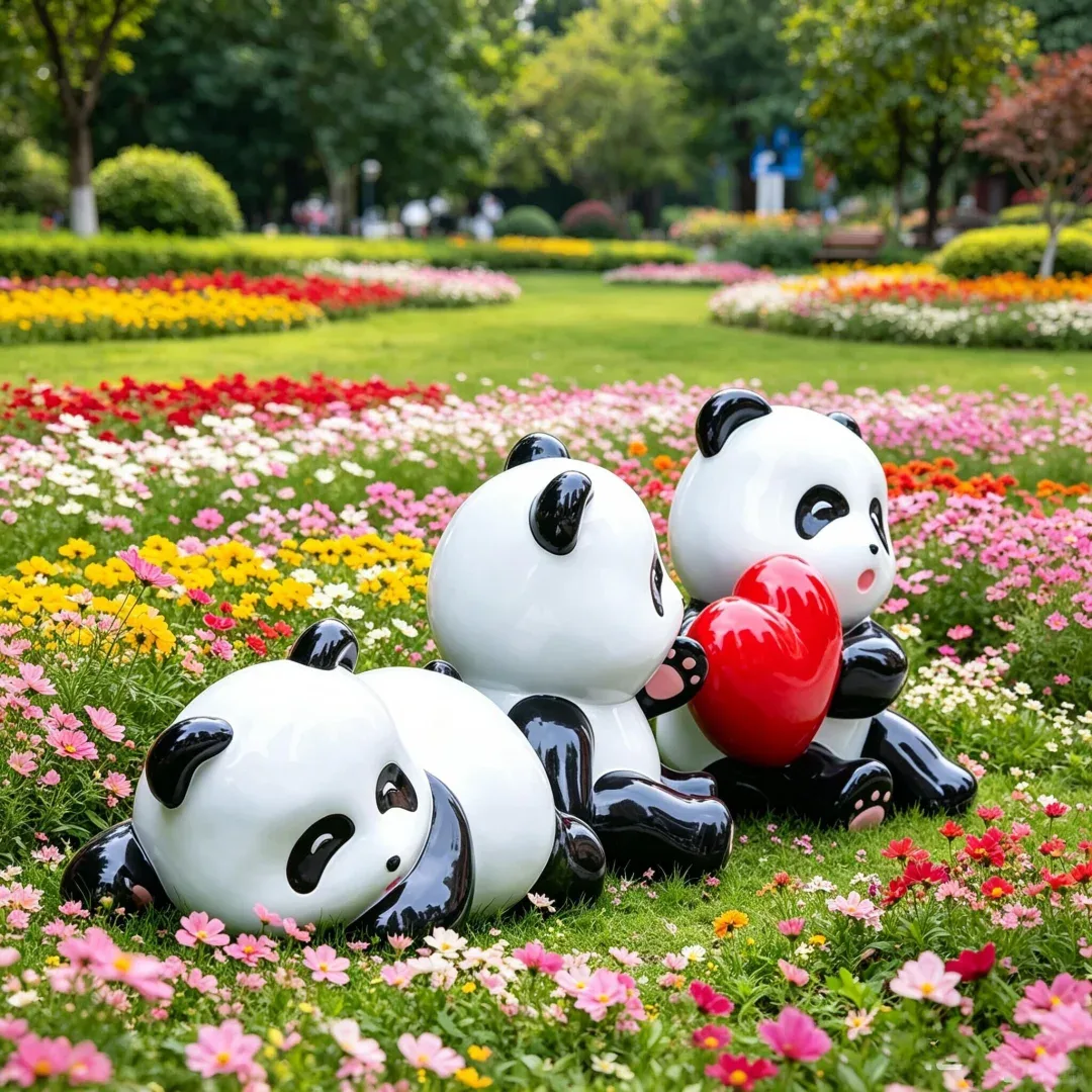 Panda Statues, Sculptures Figurines For Sale – custom retail display image 10