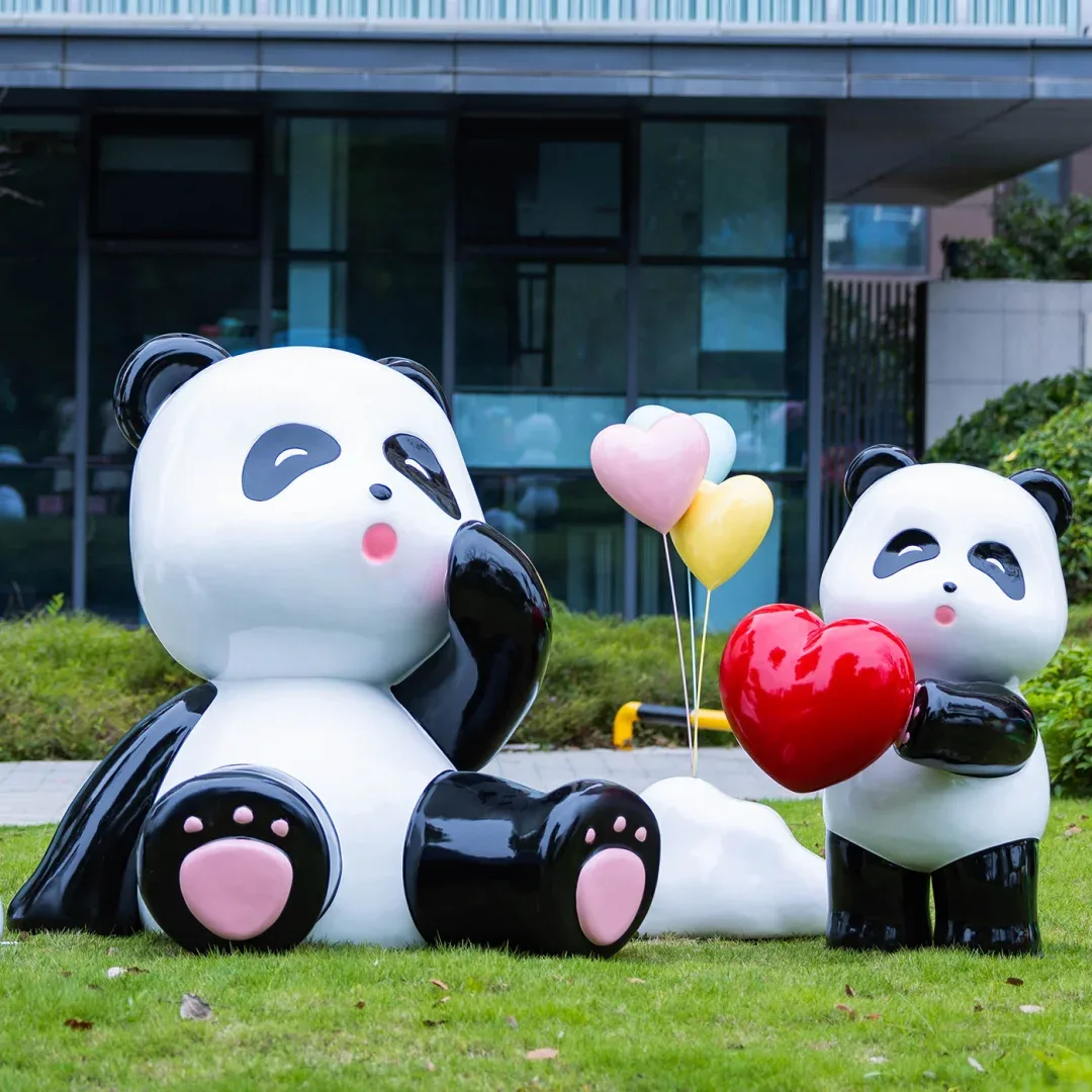 Panda Statues, Sculptures Figurines For Sale – custom retail display image 11