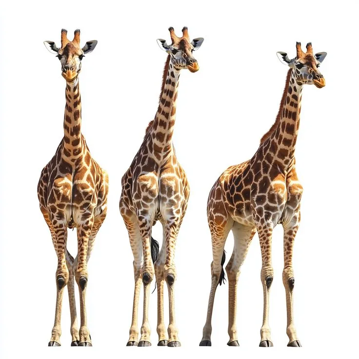 Giraffe Statues Sculptures | FRP African Wildlife Statues – custom retail display image 14
