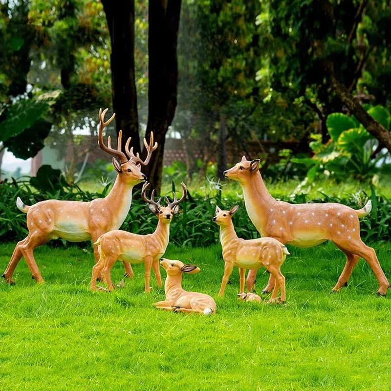 Life Size Deer Elk Sculptures For Sale | Fiberglass – custom retail display image 6