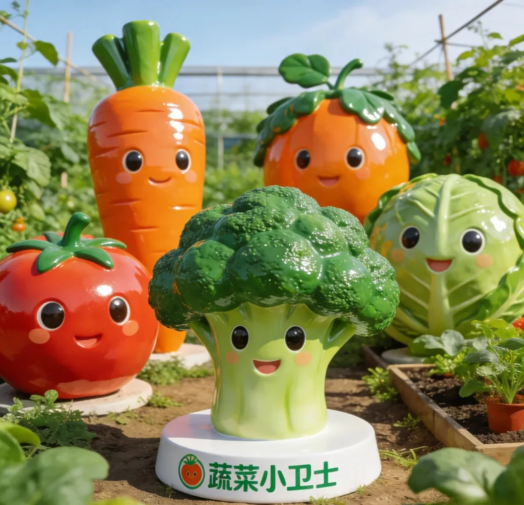 Eggplant Sculptures Statues For Sale | Fiberglass – custom retail display image 1