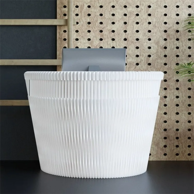 Modern Reception Desks, Counters Tables – custom retail display image 98