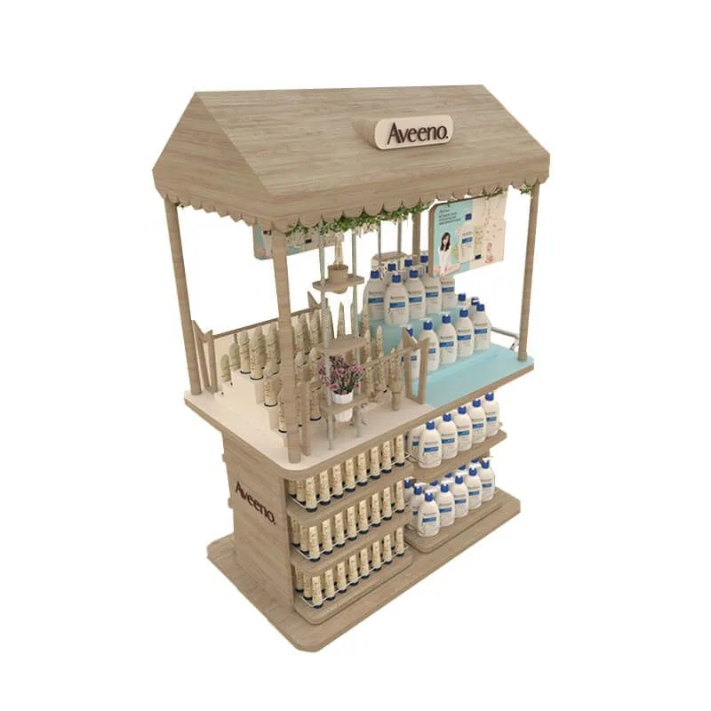 Custom Wooden Display Stands, Risers Racks For Retail Store – custom retail display image 14