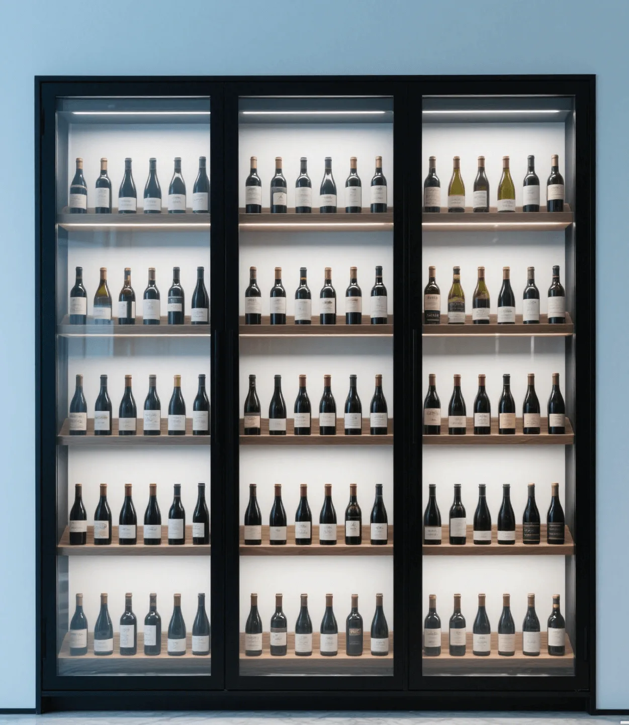 Wine Display Cabinets For Bars Restaurants | Wood Glass – custom retail display image 34